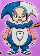 Potomuri (Clown)'s Inazuma Eleven GO Galaxy promotional artwork.