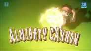 God Cannon in Inazuma Eleven the Movie: The Invasion of the Strongest Army Ogre's Polish localization.