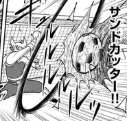 Sand Cutter in the Inazuma Eleven GO manga.