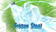 Frozen Steal in Inazuma Eleven Eiyuutachi no Victory Road's English localization.
