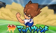 神 Mach Wind in the Inazuma Eleven GO Galaxy game.