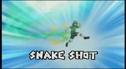 Snake Shot in Inazuma Eleven's English localization.
