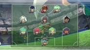 Raimon's formation after changing for the second time.