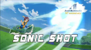 Sonic Shot in Inazuma Eleven GO's English anime localization.