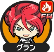 L'avatar de Xene dans le jeu Inazuma Eleven SD