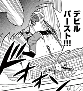 Devil Burst in the Inazuma Eleven GO Baku Gaidenshuu manga.