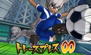 Trace Press ∞ in the Inazuma Eleven GO Galaxy game.