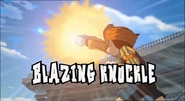 Bakuretsu Punch in Inazuma Eleven's English localization (second typography).