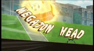 Megaton Head in Inazuma Eleven's English localization.
