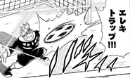 Electrap in chapter 15 of the Inazuma Eleven Baku Gaidenshuu manga.