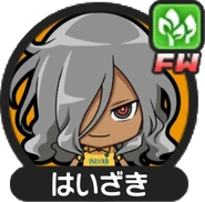 L'avatar d'Elliot Ember dans le jeu Inazuma Eleven SD