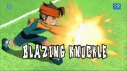 Bakuretsu Punch in Inazuma Eleven the Movie: The Invasion of the Strongest Army Ogre's Polish localization.