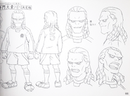 Jimon's concept art in Settei Number 3.