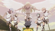 Aphrodi, Hades, Hermes, Athena, and Hermes in the Ares trailer.