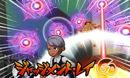 Judgment Ray GO in the Inazuma Eleven GO Galaxy game.