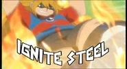 Ignite Steal in Inazuma Eleven's English localization.