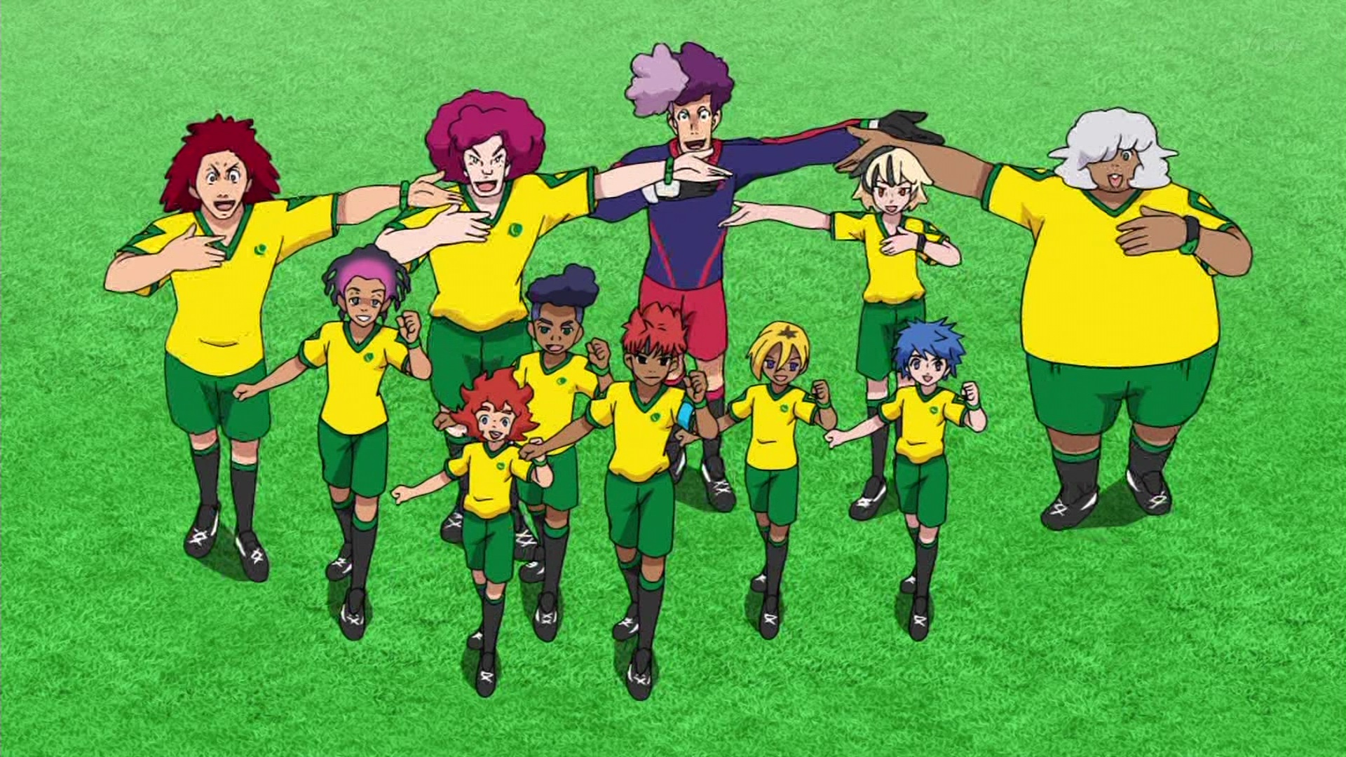 brasil #worldcup #inazumaeleven #inazumaeleven #futebol