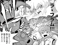 La Flamme in chapter 15 of the Inazuma Eleven GO manga.