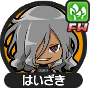 L'avatar d'Elliot Ember dans le jeu Inazuma Eleven SD, en tant que joueur de l'École Polaris