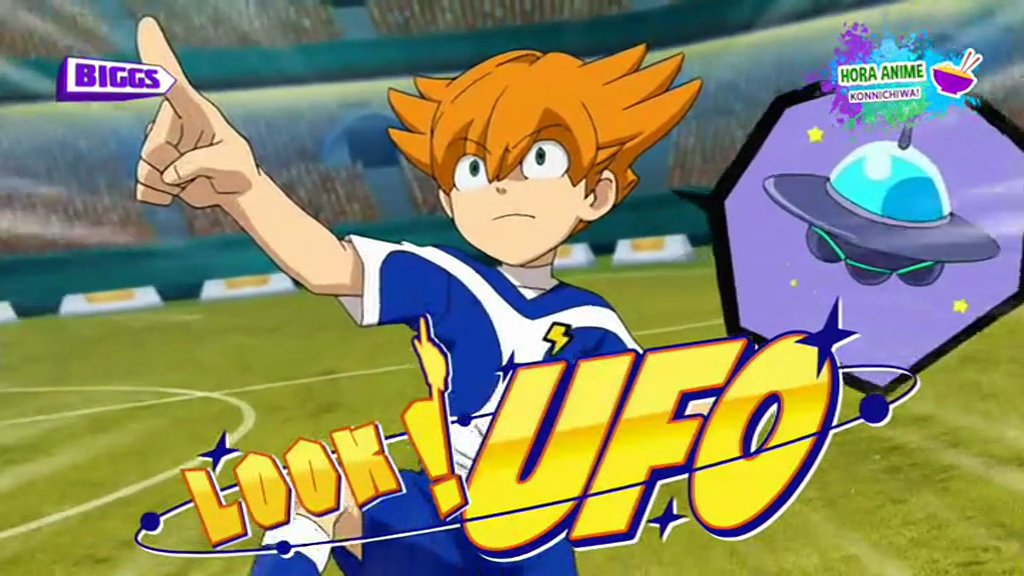 Inazuma Eleven GO: Galaxy no Biggs em Setembro