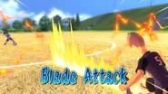 Blade Attack in Inazuma Eleven Eiyuutachi no Victory Road's English localization.