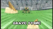 Gravestone in Inazuma Eleven's English localization.