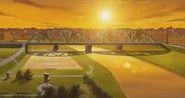 Ribera del Río al atardecer