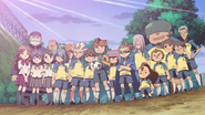 Raimon en el segundo opening del anime de Inazuma Eleven