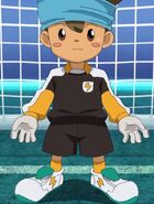 JP con el uniforme de portero del Raimon