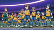 En la película Inazuma Eleven GO: Kyuukyoku no Kizuna Gryphon