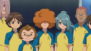 Los chicos del Raimon en Inazuma Eleven Reloaded