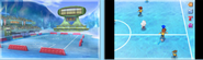El Estadio Iceberg en el videojuego de 3DS