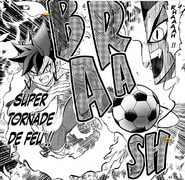 Tornado de Fuego en el manga de Tenya Yabuno (Versión de Victor - Trad. Francesa)