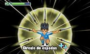 Círculo de Espadas en las versiones europeas de Inazuma Eleven 3