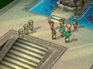 Los trillizos Veteran en Inazuma Eleven 2