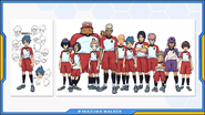 Concepto inicial del Raimon Isla Remota mostrado en el Inazuma Walker