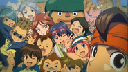 Foto del Raimon en los openings de Inazuma Eleven 2