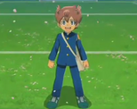 Tenma al llegar al Raimon