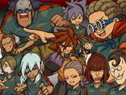 Royal Academy en el Ending de Inazuma Eleven 3.
