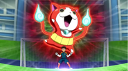 Samguk invocando a Jibanyan (Comercial de Yo-kai Watch)