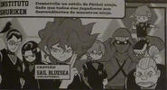 Shuriken en el manga