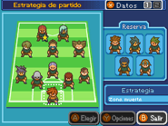 Formación completa de la Nueva Royal Academy en Inazuma Eleven 2.