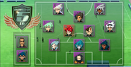 Formacion del Battle Eleven