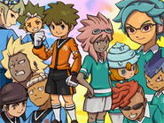 Fauxshore y Mary Times en el ending de Inazuma Eleven 3