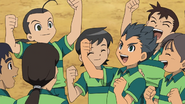 Austin en su viejo equipo(Anime)