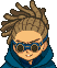Con el uniforme escolar del Raimon (Ver. Japonesa y Americana de Inazuma Eleven)