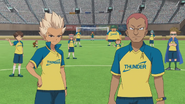 El Raimon original en la escena post-creditos del Episodio 49 de Inazuma Eleven Orion