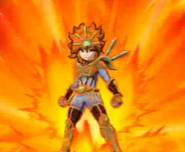 Armadura de Amemiya Taiyou en el videojuego