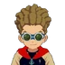 Con el uniforme de Polaris en Inazuma Eleven Heroes' Victory Road