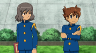 Tenma and shindou